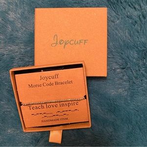 Joycuff Morse Code Bracelet